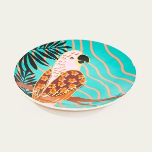 Parrot Plate
 – FARM Rio
