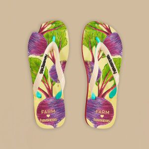 Radish Havaianas Sandals
 – FARM Rio