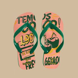 Pink Temos Coco Havaianas Sandals
 – FARM Rio