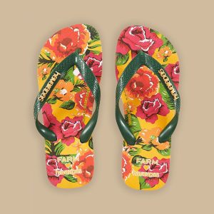 Yellow Chita Havaianas Sandals
 – FARM Rio