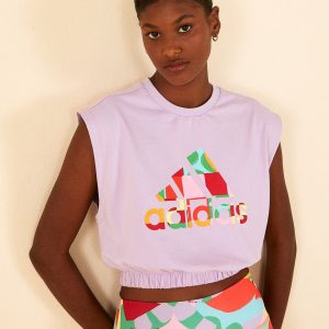Adidas Farm Sleeveless Tee Purple
 – FARM Rio