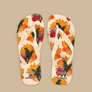 Banana Nest Havaianas Sandals
 – FARM Rio