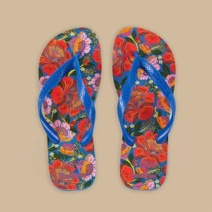 Blue Flowers Garden Havaianas Sandals
 – FARM Rio
