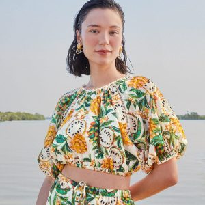 Off-White Biriba Cropped
 – FARM Rio