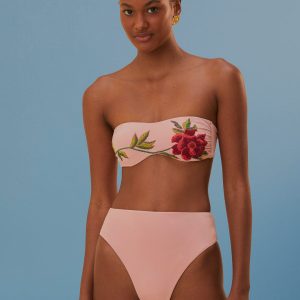 Rose Pink Bikini Bottom
 – FARM Rio