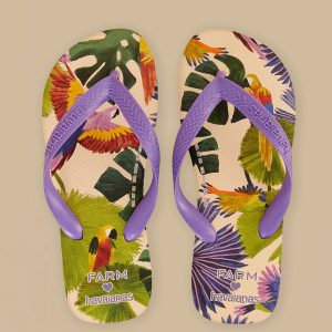 Farm Passaros Pintados Havaianas Sandals
 – FARM Rio