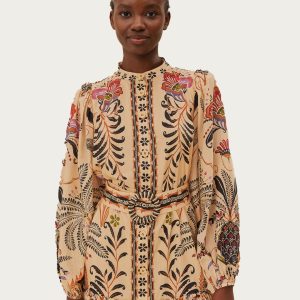 Classic Nature Sand Mini Dress
 – FARM Rio