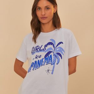 Off-White Girls Rio Ipanema T-Shirt
 – FARM Rio