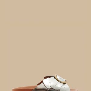 Silver Daisy Slide Sandal
 – FARM Rio