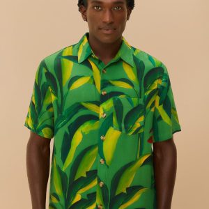 Green Banana Aquarela LENZING™ ECOVERO™ Viscose Shirt
 – FARM Rio