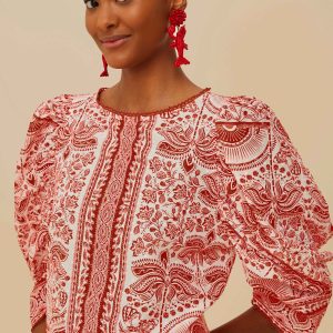 Red River Ride Blouse
 – FARM Rio