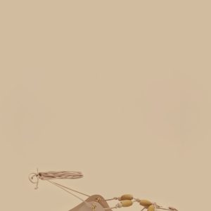 Blush Lace Up Beads Sandal
 – FARM Rio