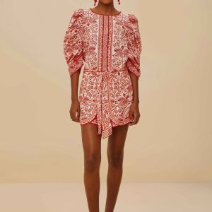 Red River Ride LENZING™ ECOVERO™ Euroflax™ Shorts
 – FARM Rio