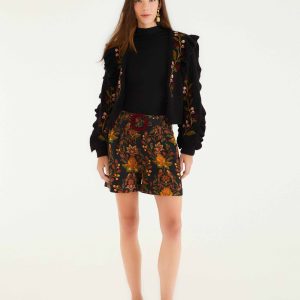 Black Berry Garden Shorts