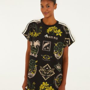 Label Garden Black Adidas T Dress