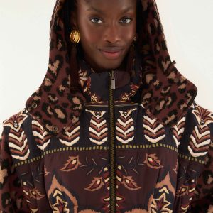 Brown Winter Ainika Puffer Jacket