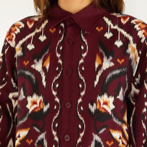 Sand Ainika Pineapple Ikat Shirt