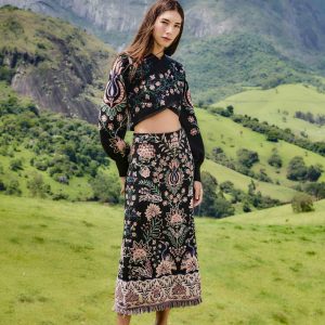Marvelous Garden Knit Skirt