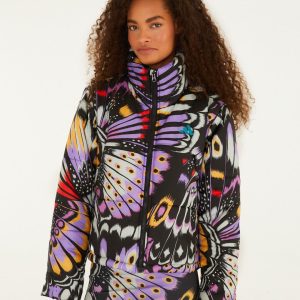 Colorfly Lilac Adidas Puffer Jacket