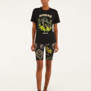 Label Garden Black Adidas Bike Short