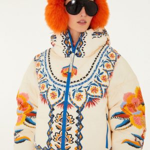 Off-White Lucy Floral Puffer