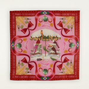 Multicolor From Sand To Snow Bandana Scarf