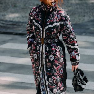 Black Marcelle Reversible Maxi Puffer Jacket