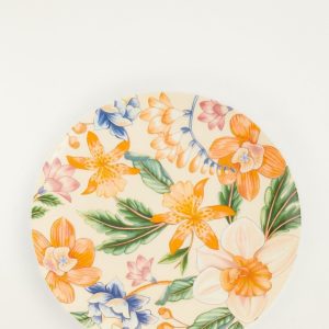 Floral Nature Set Of 2 Dinner Plates