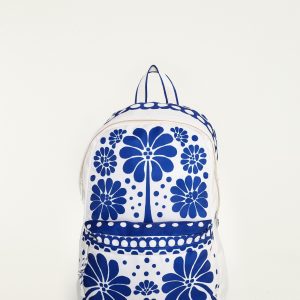 Blue Palermo Pocket Backpack