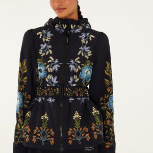Black Winter Garden Puffer