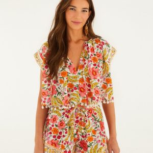 Banana Flowers Shorts