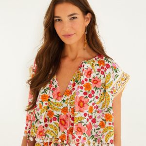 Banana Flowers Blouse