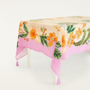 Multicolor Floral Nature Tablecloth